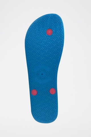 Tongs - Bleu et rose