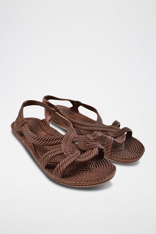 Sandales - 
Marron