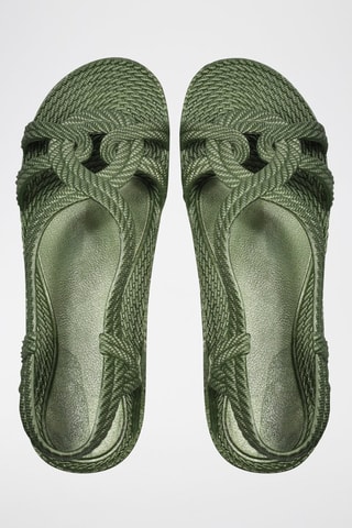 Sandales - 
Vert
