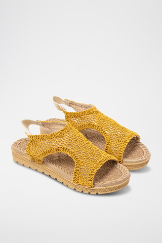 Sandales - Jaune