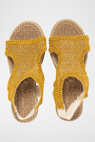 Sandales - Jaune