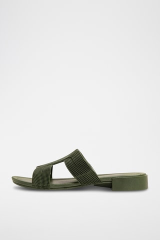 Mules à talons - Vert