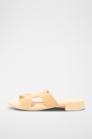 Mules à talons - Beige