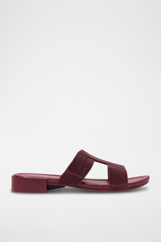 Mules à talons- Bordeaux