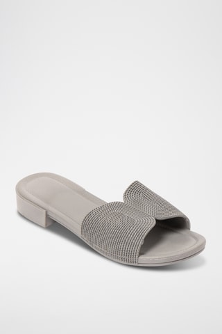 Mules à talons - Gris