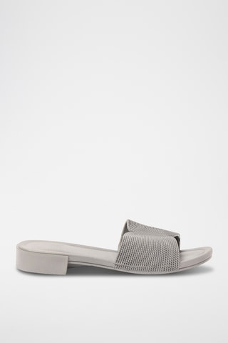 Mules à talons - Gris
