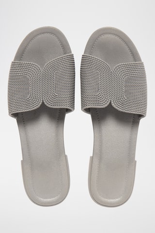 Mules à talons - Gris