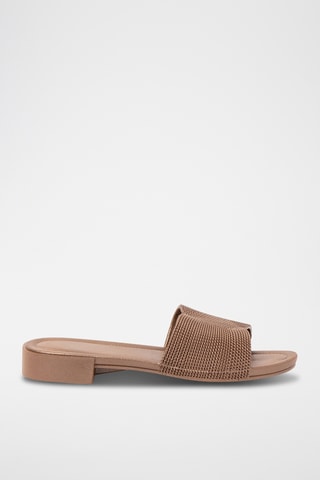 Mules à talons - Marron