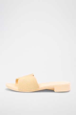 Mules à talons - Beige
