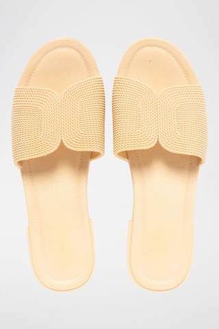 Mules à talons - Beige
