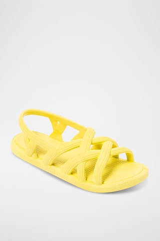 Sandales - Jaune