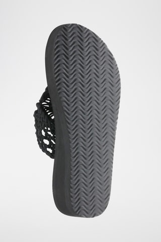 Sandales compensées - Noir