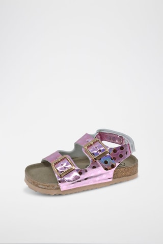 Sandales - Rose et violet