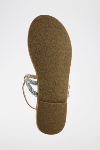 Sandales - Beige et camel