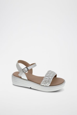 Sandales plateformes - Blanc