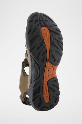 Sandales en cuir - Marron