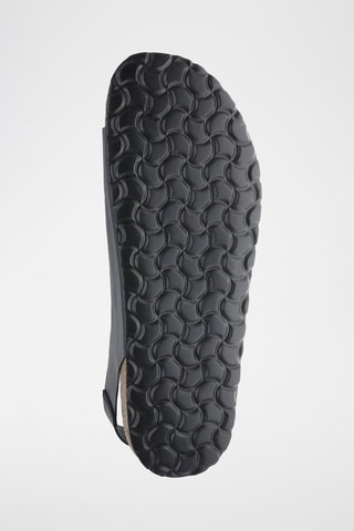 Sandales en cuir - Noir