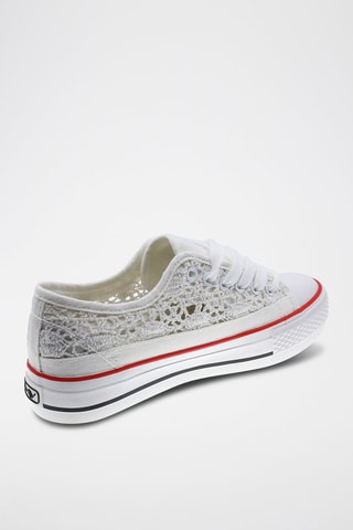 Tennis plateformes - Blanc