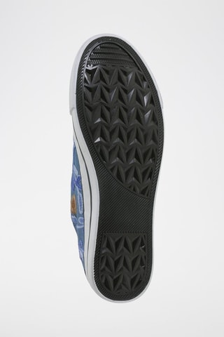 Tennis en jean - Bleu