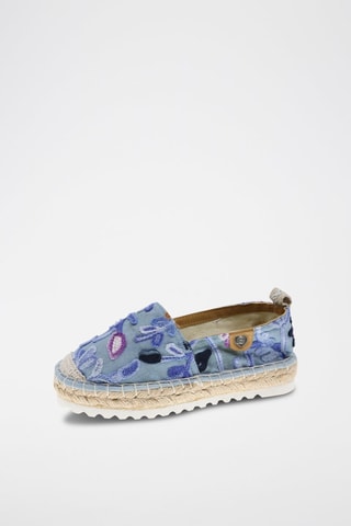 Espadrilles en jean Bleu - Bleu