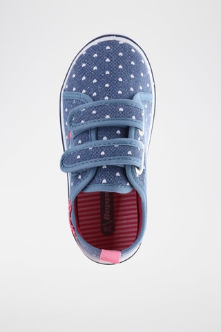 Tennis en jean - Bleu