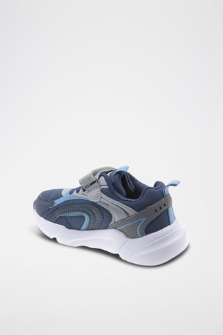 Baskets plateformes - Bleu marine