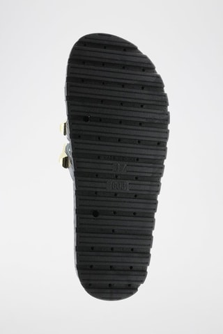 Mules - Noir et doré