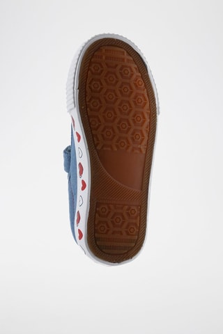 Tennis en jean - Bleu