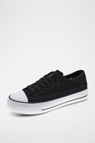 Tennis plateformes - Noir