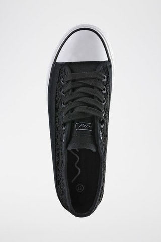 Tennis plateformes - Noir