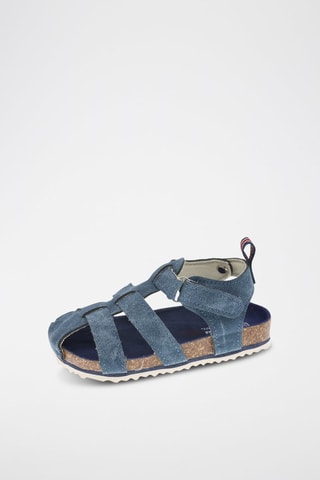 Sandales en jean - Bleu