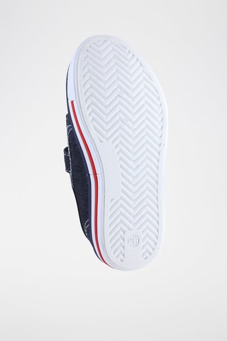 Tennis en jean - Bleu