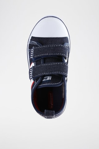 Tennis en jean - Bleu