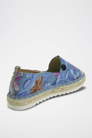 Espadrilles en jean Bleu - Bleu