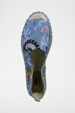 Espadrilles en jean Bleu - Bleu