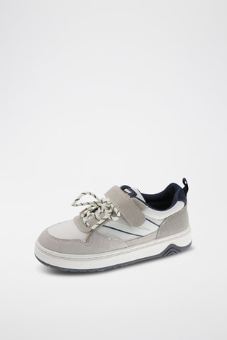 Baskets en nubuck - Blanc