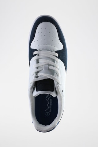 Baskets - Blanc et bleu marine