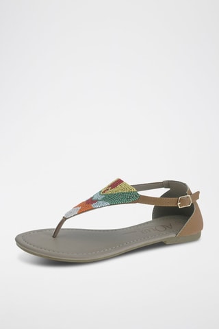 Sandales - Jaune et orange