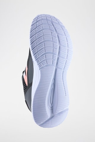 Baskets - Noir et fuchsia