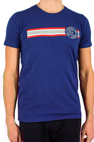 T-shirt Azul e vermelho