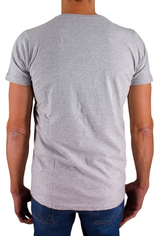 T-shirt Cinzento mesclado e preto