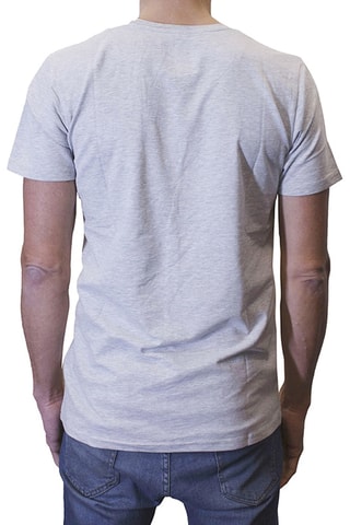 T-shirt Cinzento mesclado e preto