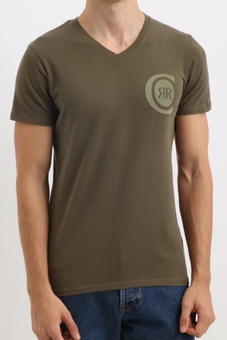 T-shirt Verde-azeitona