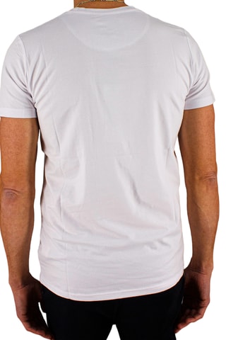 T-shirt Branco e vermelho