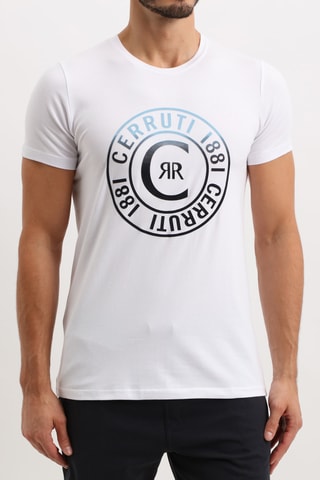 T-shirt Branco e vermelho