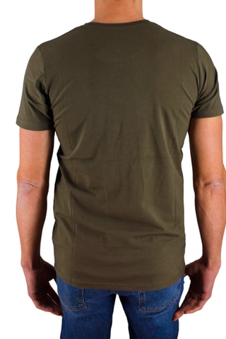 T-shirt Caqui e preto