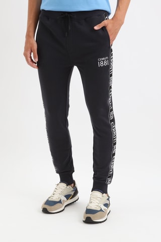 Calças de treino Azul-marinho e branco