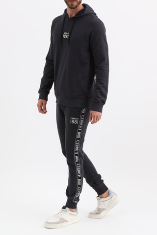 Calças de treino Azul-marinho e branco