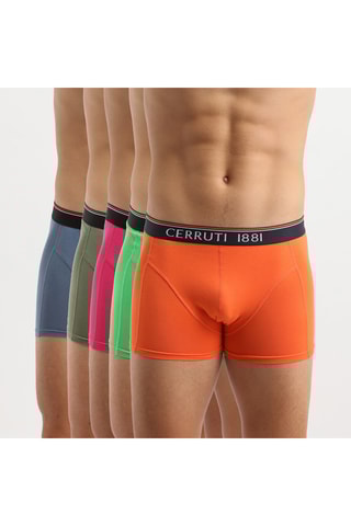 5 boxers - Laranja e caqui - Cerruti 1881