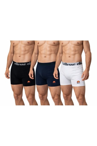 3 boxers - Cinzento e branco - Ellesse